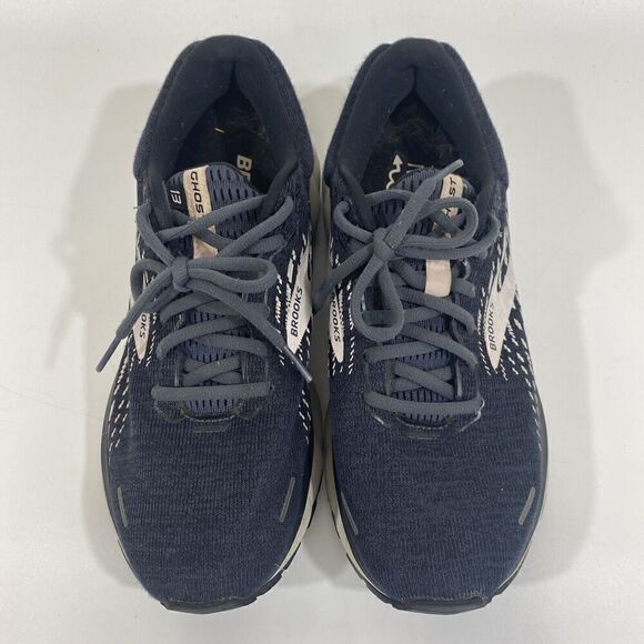 Women’s Brooks Ghost 13 Size 9.5 Gray Pink Running Shoes 1203381B023 - Picture 4 of 9